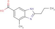 4-Methyl-2-propyl-6-benzimidazolecarboxylic Acid