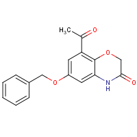 8-Acetyl-6-(benzyloxy)-2H-benzo[b][1,4]oxazin-3(4H)-one