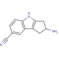 2-Amino-1,2,3,4-tetrahydrocyclopenta[b]indole-7-carbonitrile