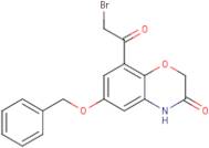 6-(Benzyloxy)-8-(2-bromoacetyl)-2H-benzo[b][1,4]oxazin-3(4H)-one