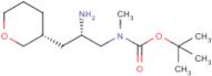 tert-Butyl ((S)-2-amino-3-((R)-tetrahydro-2H-pyran-3-yl)propyl)(methyl)carbamate