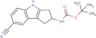 tert-Butyl (7-cyano-1,2,3,4-tetrahydrocyclopenta[b]indol-2-yl)carbamate