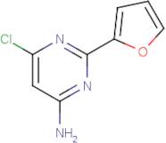 6-Chloro-2-(furan-2-yl)pyrimidin-4-amine