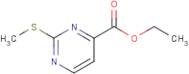 Ethyl 2-(methylthio)pyrimidine-4-carboxylate