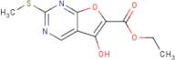 Ethyl 5-hydroxy-2-methylsulfanylfuro[2,3-d]pyrimidine-6-carboxylate