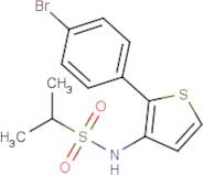 N-(2-(4-Bromophenyl)thiophen-3-yl)propane-2-sulfonamide