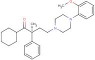 (S)-1-Cyclohexyl-4-(4-(2-methoxyphenyl)piperazin-1-yl)-2-methyl-2-phenylbutan-1-one