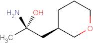 (S)-2-Amino-1-((R)-tetrahydro-2H-pyran-3-yl)propan-2-ol