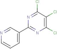 4,5,6-Trichloro-2-(pyridin-3-yl)pyrimidine