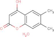 6,7-Dimethyl-4-hydroxycoumarin hydrate