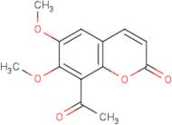 8-Acetyl-6,7-dimethoxycoumarin