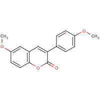 6-Methoxy-3-(4'-methoxyphenyl)coumarin