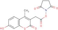 N-Succinimidyl-7-hydroxy-4-methyl-3coumarinnyl acetate