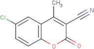 6-Chloro-3-cyano-4-methylcoumarin