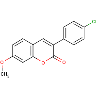 3-(4'-Chlorophenyl)-7-methoxycoumarin