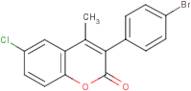 3-(4?-Bromophenyl)-6-chloro-4-methylcoumarin