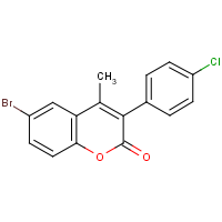 6-Bromo-3-(4?-chlorophenyl)-4-methylcoumarin