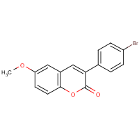 3-(4'-Bromophenyl)-6-methoxycoumarin