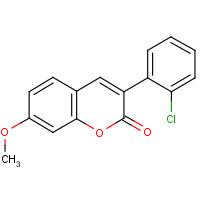 3-(2?-Chlorophenyl)-7-methoxycoumarin