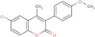 6-Chloro-3-(4'-methoxyphenyl)-4-methylcoumarin