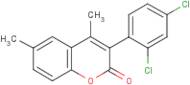 3-(2?,4?-Dichlorophenyl)-4,6-dimethylcoumarin