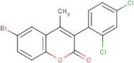 6-Bromo-3-(2?,4?-dichlorophenyl)-4-methylcoumarin