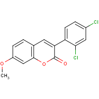 3-(2?,4?-Dichlorophenyl)-7-methoxycoumarin