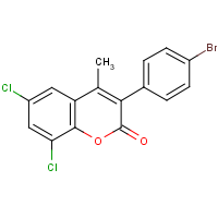 3-(4?-Bromophenyl)-6,8-dichloro-4-methylcoumarin