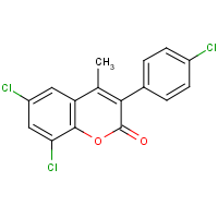 3-(4?-Chlorophenyl)-6,8-dichloro-4-methylcoumarin