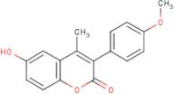 6-Hydroxy-3-(4?-methoxyphenyl)-4-methylcoumarin