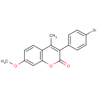 3-(4?-Bromophenyl)-7-methoxy-4-methylcoumarin