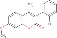 3-(2?-Chloropheny)-7-methoxy-4-methylcoumarin