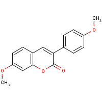 7-Methoxy-3-(4'-methoxyphenyl)coumarin