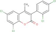 6,8-Dichloro-3-(2',4'-dichlorophenyl)-4-methylcoumarin