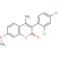 3-(2?,4?-Dichlorophenyl)-7-methoxy-4-methylcoumarin