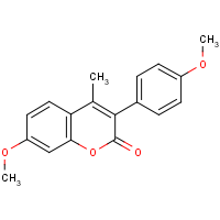 7-Methoxy-3-(4?-methoxyphenyl)-4-methylcoumarin