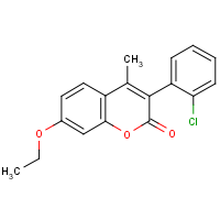 3-(2?-Chlorophenyl)-7-ethoxy-4-methylcoumarin