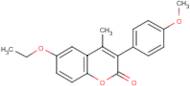 6-Ethoxy-3-(4?-methoxyphenyl)-4-methylcoumarin