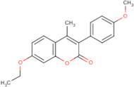 7-Ethoxy-3-(4?-methoxyphenyl)-4-methylcoumarin