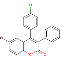 6-Bromo-4(4?-chlorophenyl)-3-phenylcoumarin