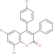 4(4?-Chlorophenyl)-6,8-dichloro-3-phenylcoumarin