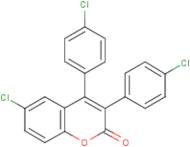 6-Chloro-3,4-di(4?-chlorophenyl)coumarin