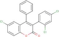 6-Chloro-3-(2?,4?-dichlorophenyl)-4-phenylcoumarin