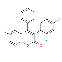 6,8-Dichloro-3-(2',4'-dichlorophenyl)-4-phenylcoumarin