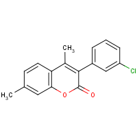 3-(3?-Chlorophenyl)-4,7-dimethylcoumarin