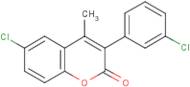 6-Chloro-3-(3?-chlorophenyl)-4-methylcoumarin