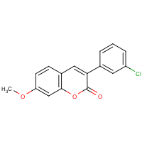 3-(3?-Chlorophenyl)-7-methoxycoumarin