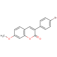 3-(4?-Bromophenyl)-7-methoxycoumarin