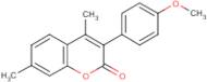 4,7-Dimethyl-3-(4?-methoxyphenyl)coumarin