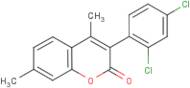 3-(2?,4?-Dichlorophenyl)-4,7-dimethylcoumarin